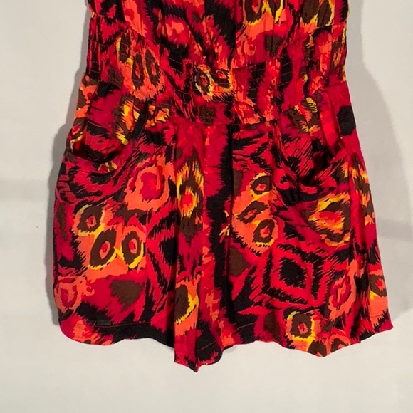 Gold Drama Women Romper - Picture 3 of 5